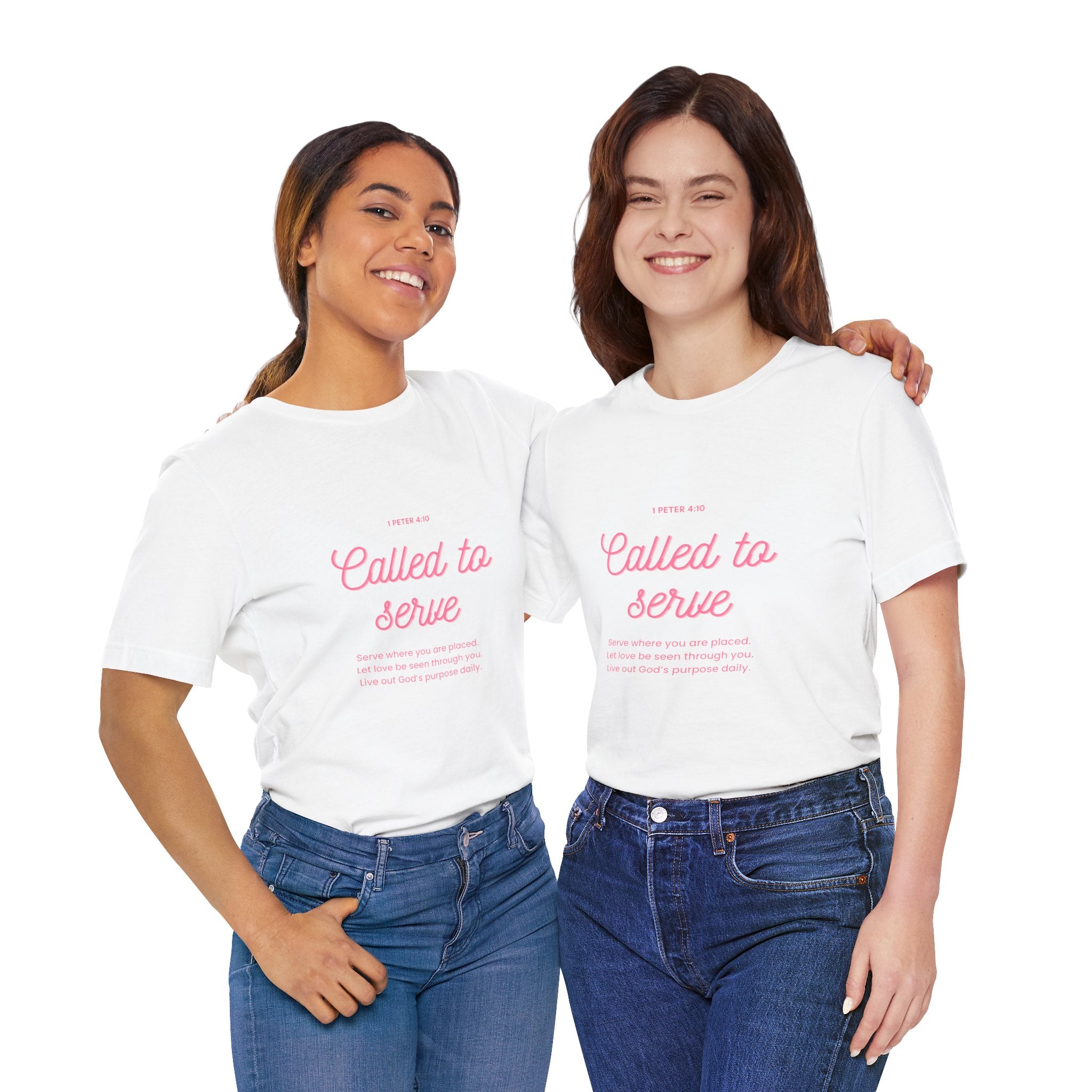 Called to Serve T‑Shirt — Inspirational Christian Faith Tee
